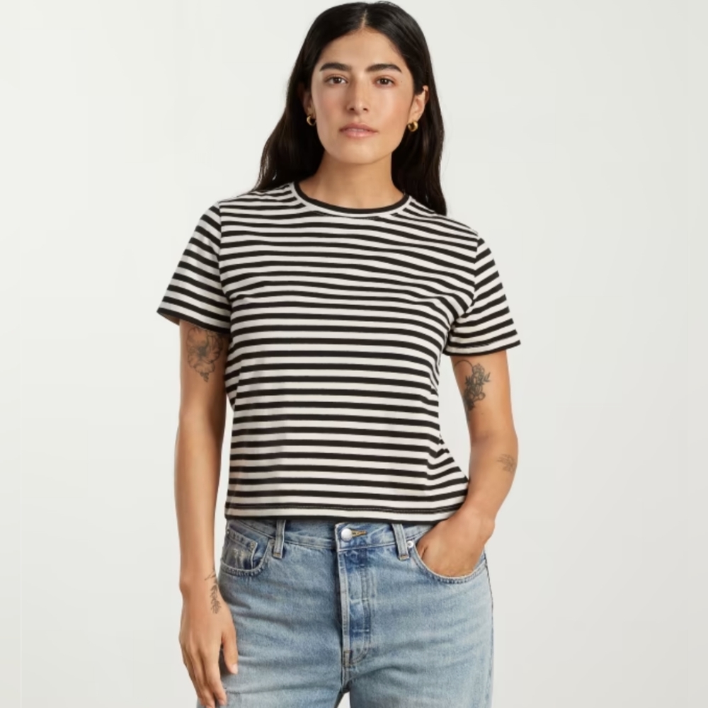 Everlane Organic Cotton Box Cut Tee